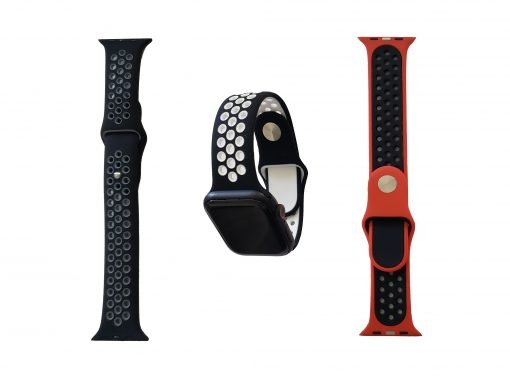 HIGH QUALITY SILICONE STRAP REPLACEMENT BAND FOR APPLE WATCH SERIES 4