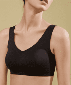 Sleep Bras, Thin Soft Comfy Daily Bras, Seamless Leisure Bras for Women, with Removable Pads