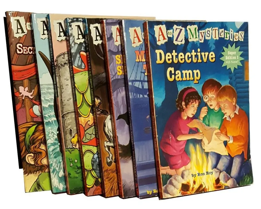 A to Z Mysteries COMPLETE BOOK SET 1-26 + 8 SUPER EDITIONS -Paperback - A To Z Mysteries Super Edition List