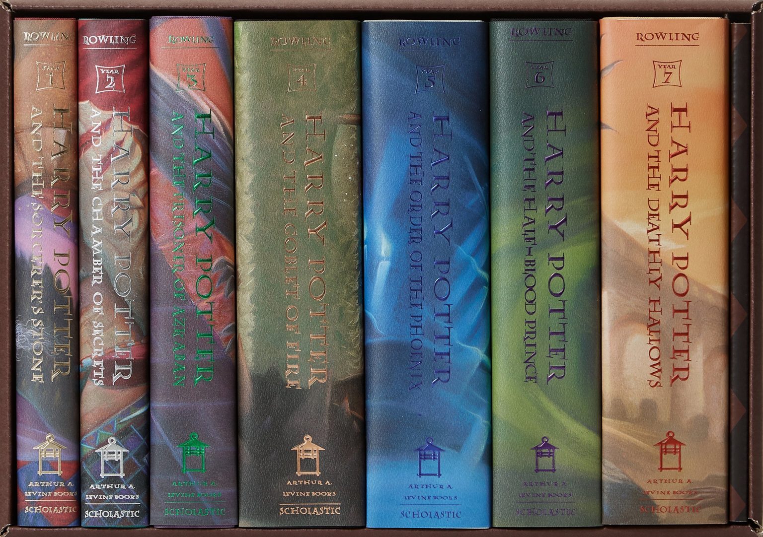 harry potter castle book set