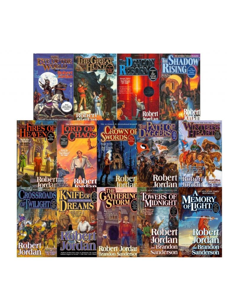 Robert Jordan's WHEEL OF TIME Series-Books 1-14 - KN95MaskMall