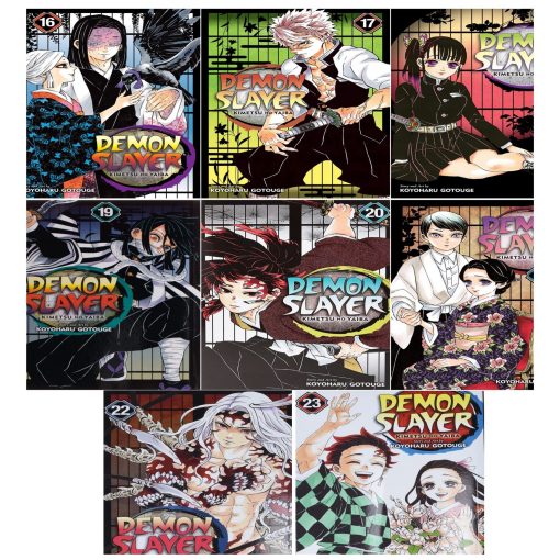 Demon Slayer Complete Box Set: Includes volumes 1-23 with premium (Demon Slayer: Kimetsu no Yaiba) Paperback – Box set kn95maskmall.com