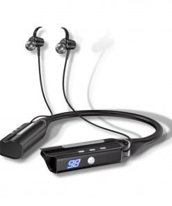 Bluetooth Neckband Earbuds 120 Hours Extra Long Playback with Microphone