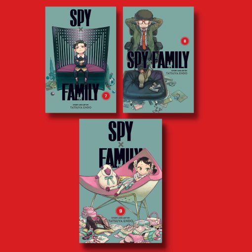 Spy X Family Anime Manga Vol 7-9