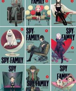 Spy X Family Anime Manga Vol 1-9
