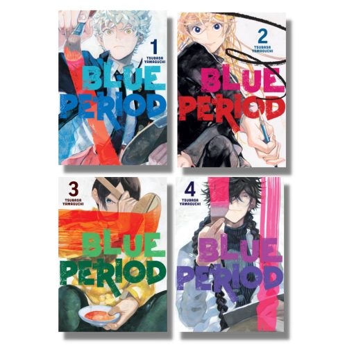 Blue Period Manga Collection Set Vol 1-15 With iAdaptit Bookmarks