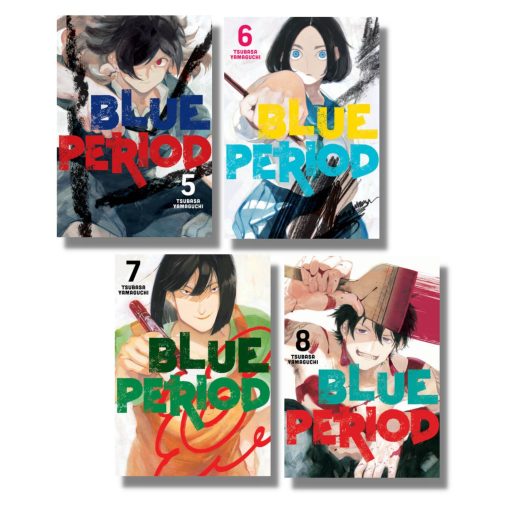 Blue Period Manga Collection Set Vol 1-15 With iAdaptit Bookmarks